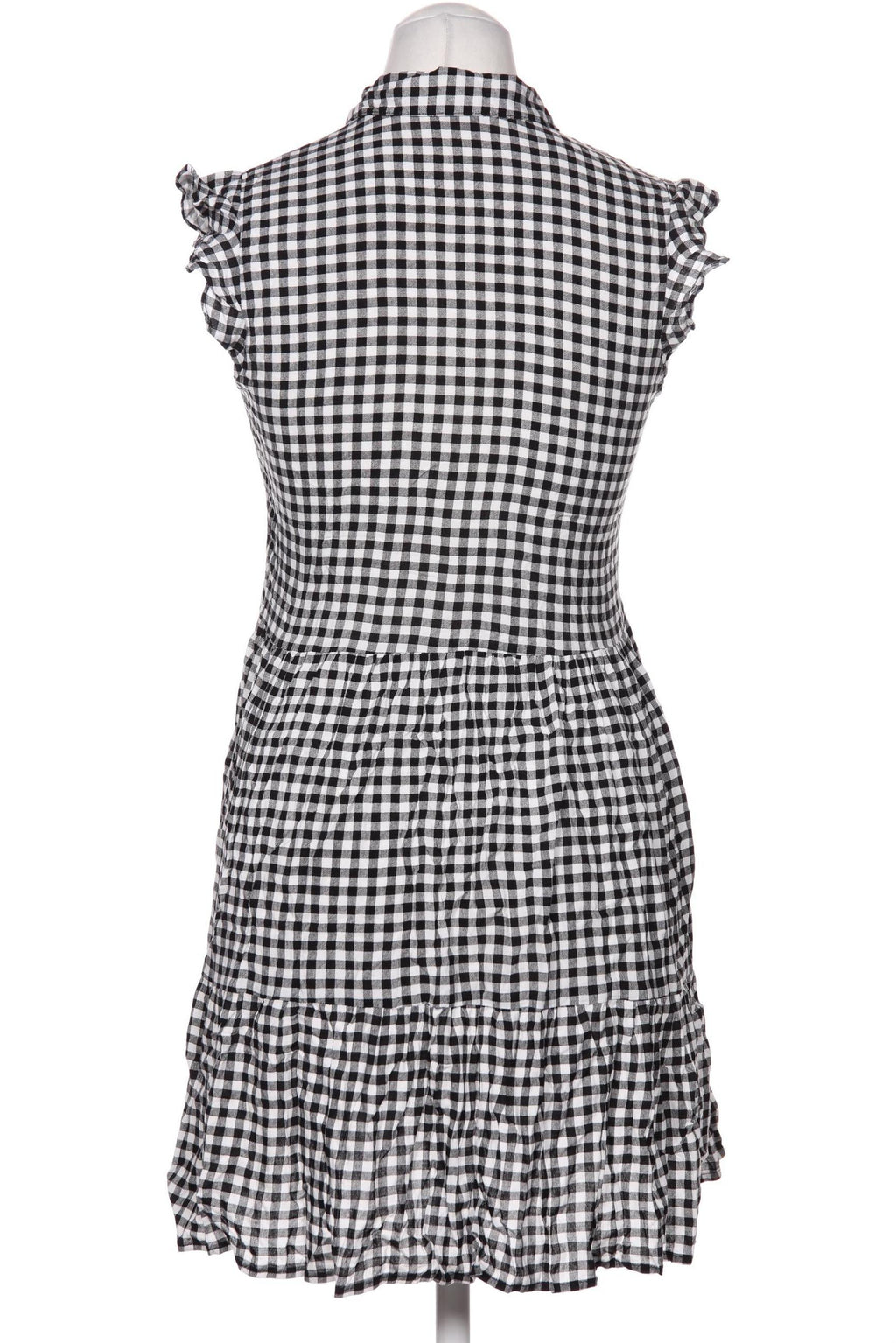 Stradivarius Damen Kleid Schwarz M Viskose 8