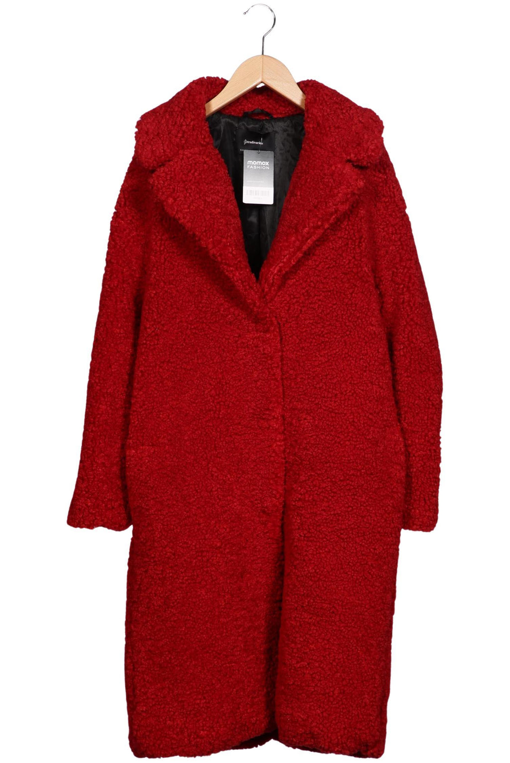 Stradivarius Women Coat Red Size S 2