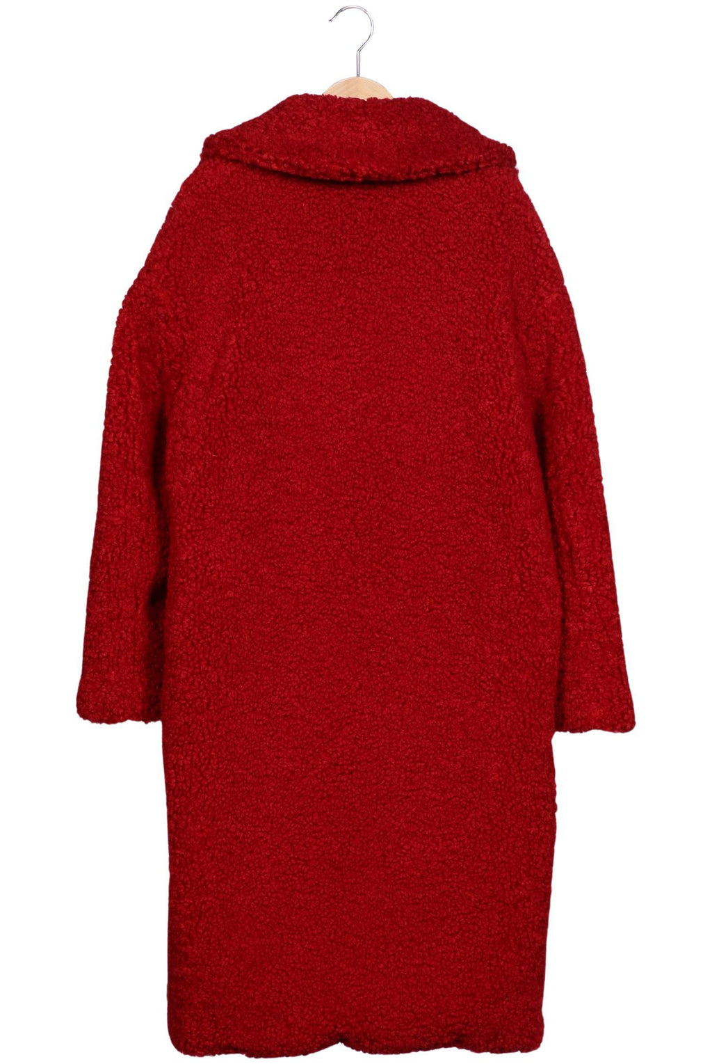 Stradivarius Women Coat Red Size S 3