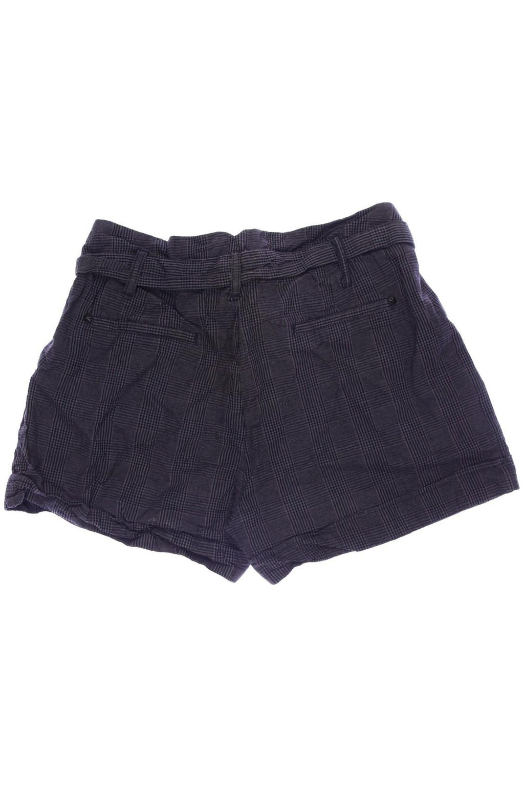 Stradivarius Damen Shorts Gray EU 40 Cotton 5