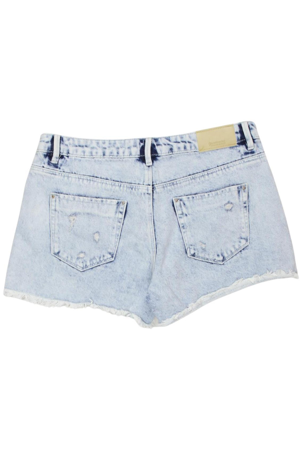 Stradivarius Damen Shorts Hellblau EU 40 5