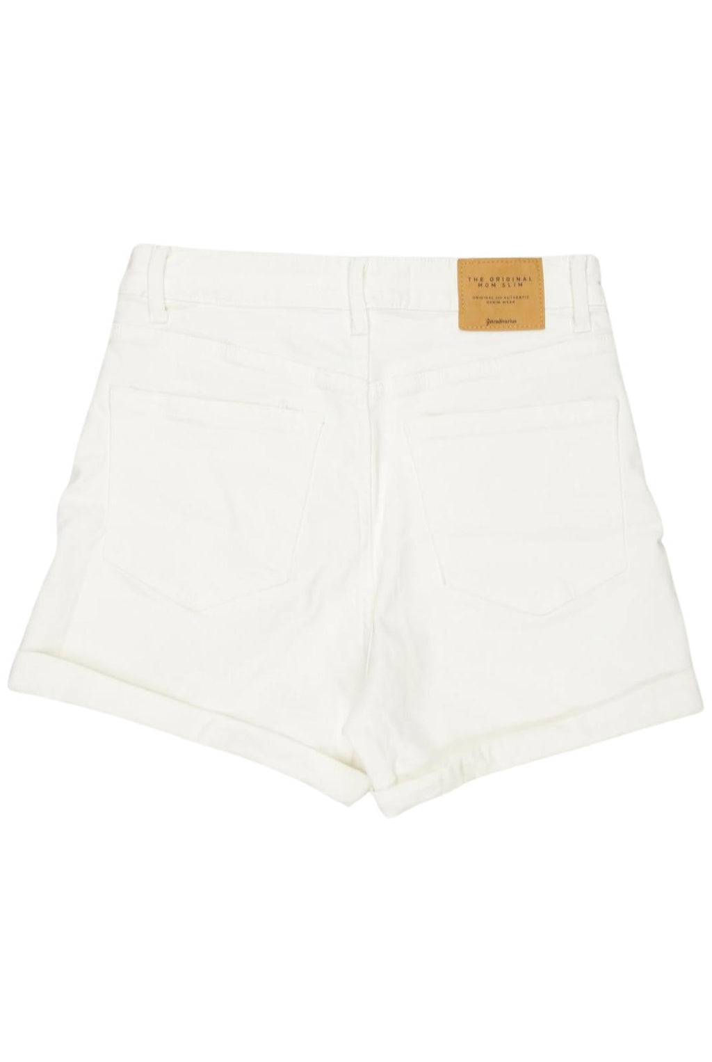 Stradivarius Damen Shorts White EU 38 8