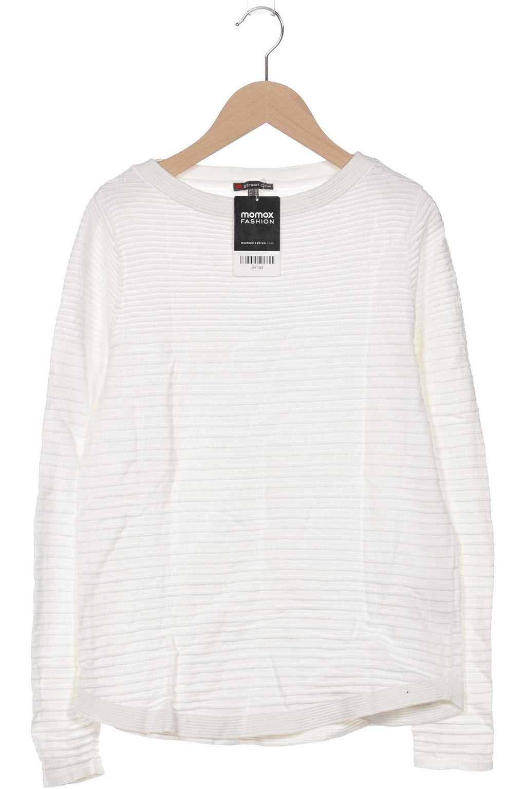 Street One Women's Sweater White EU 36 Cotton 4