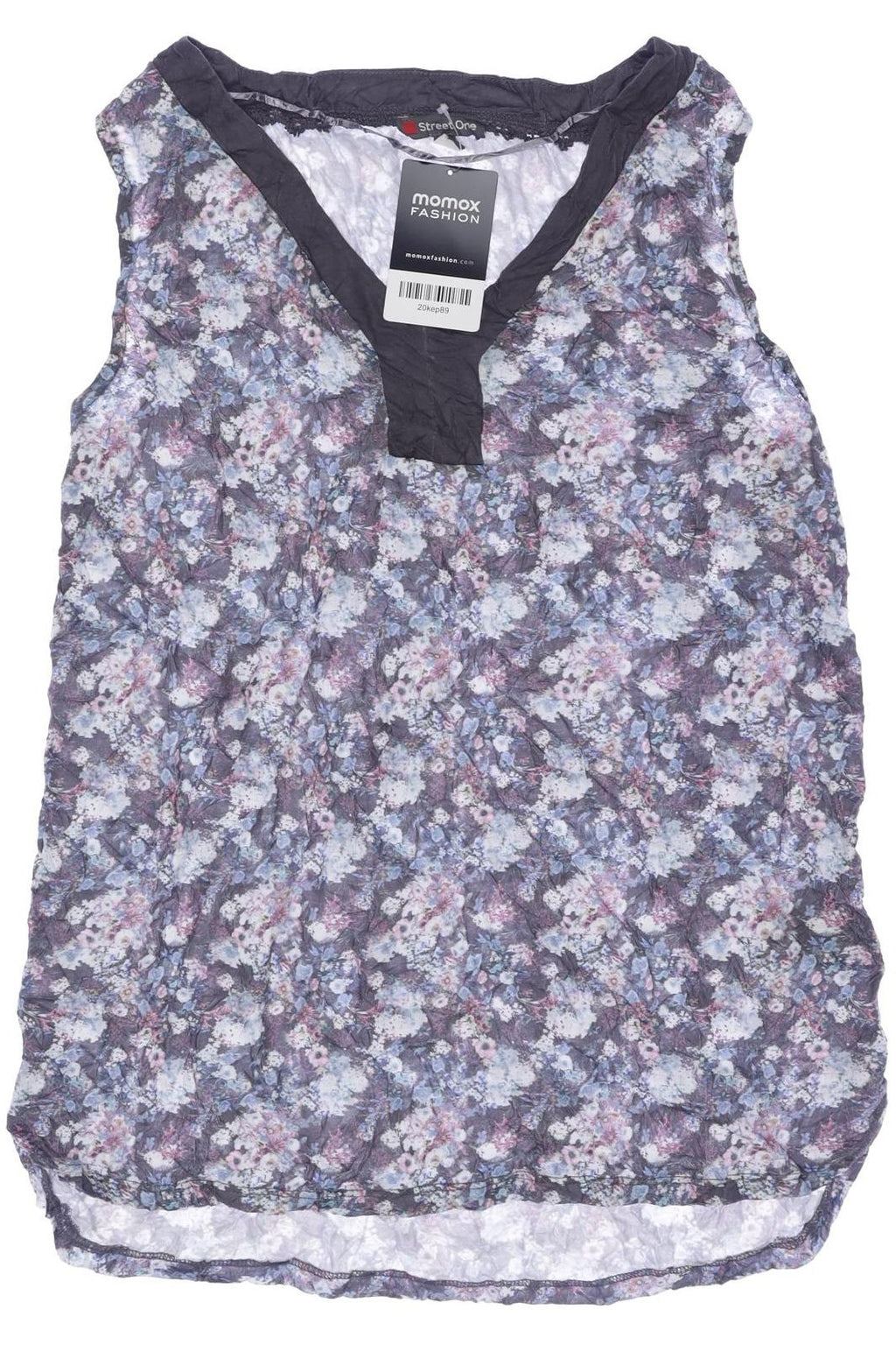 Street One Damen Top Grau EU 36 Synthetik 3