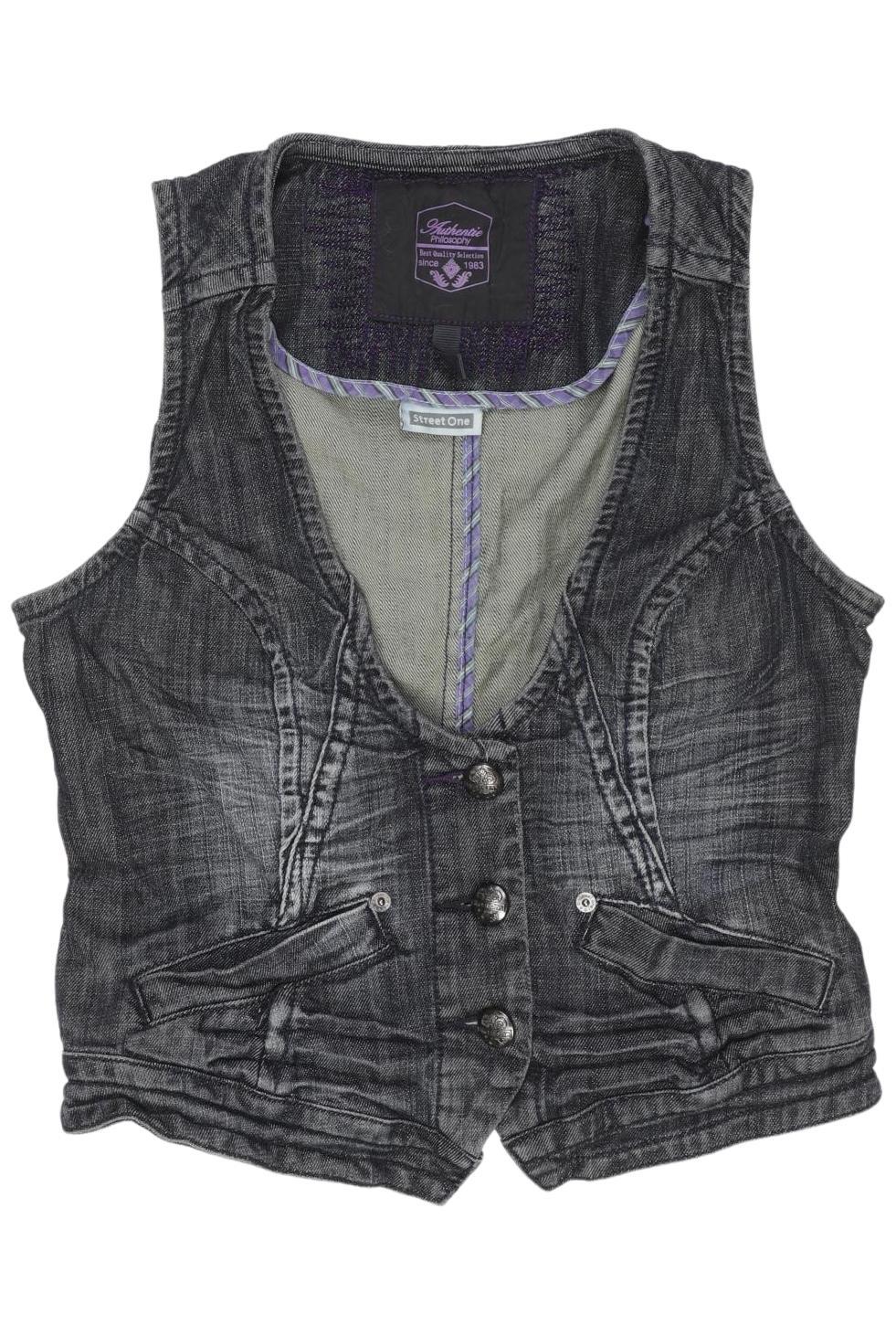 Street One Damen Vest Gray EU 38 2