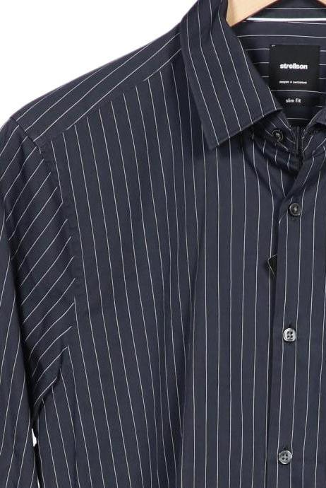 Strellson Men's Shirt Navy Size 38 8