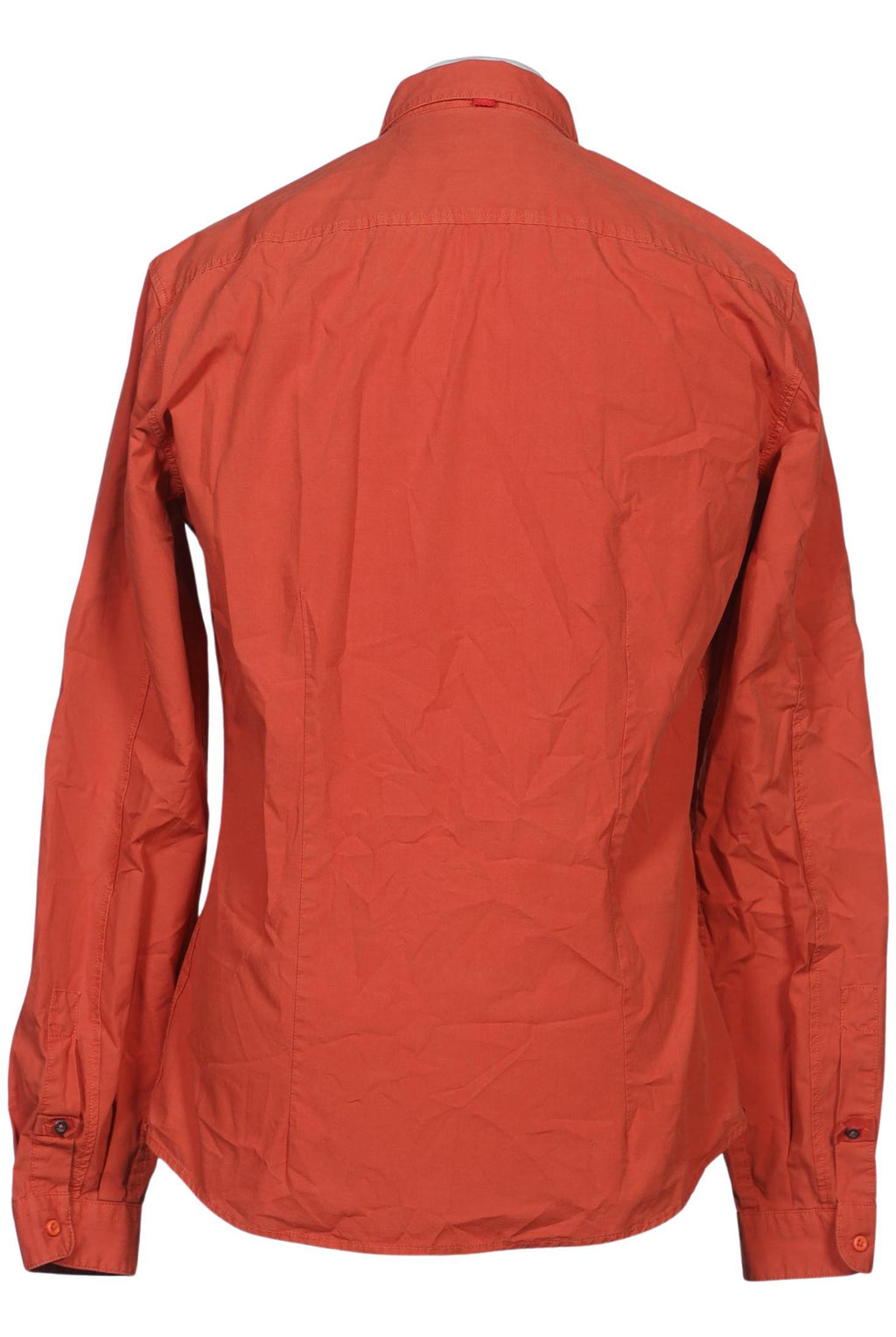 Strellson Herrenhemd Orange M Baumwolle 8