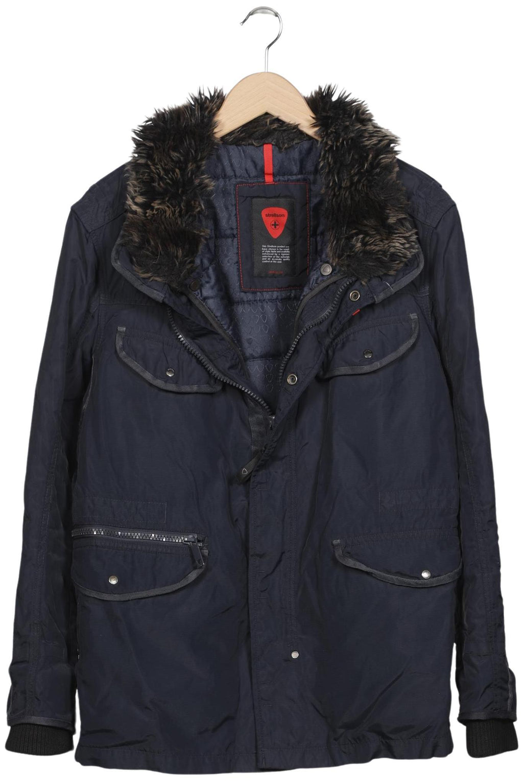 Strellson Men Jacket Navy EU 52 3