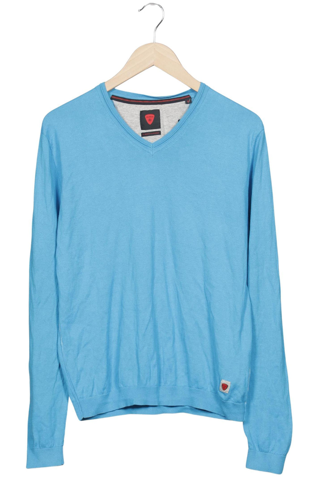 Strellson Men's Sweater Light Blue M Cotton 5