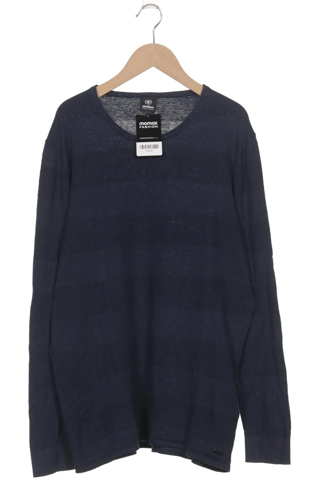Strellson Men's Sweater Navy Blue Size L Cotton 4