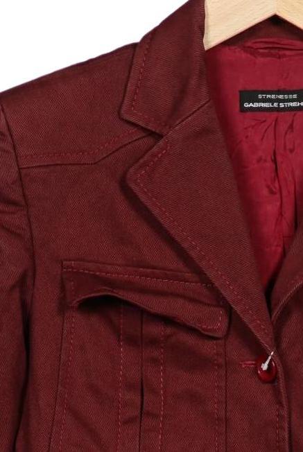 Strenesse Women Jacket Bordeaux EU 34 4