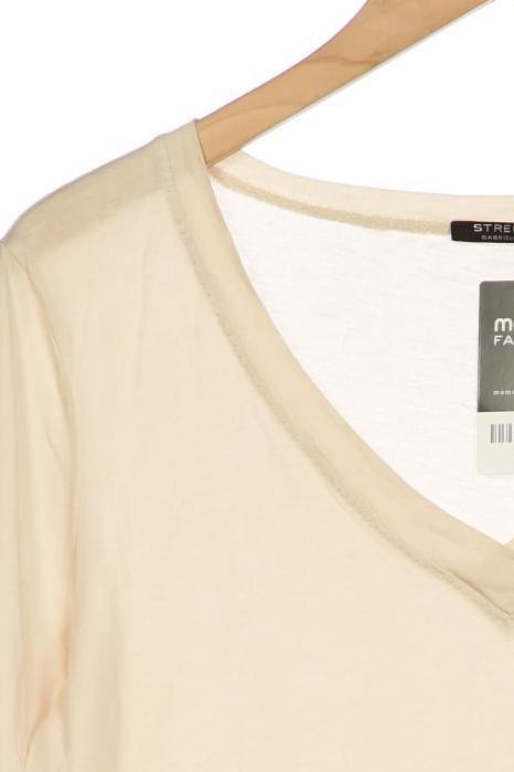 Strenesse Women Long Sleeve Shirt Beige EU 40 4