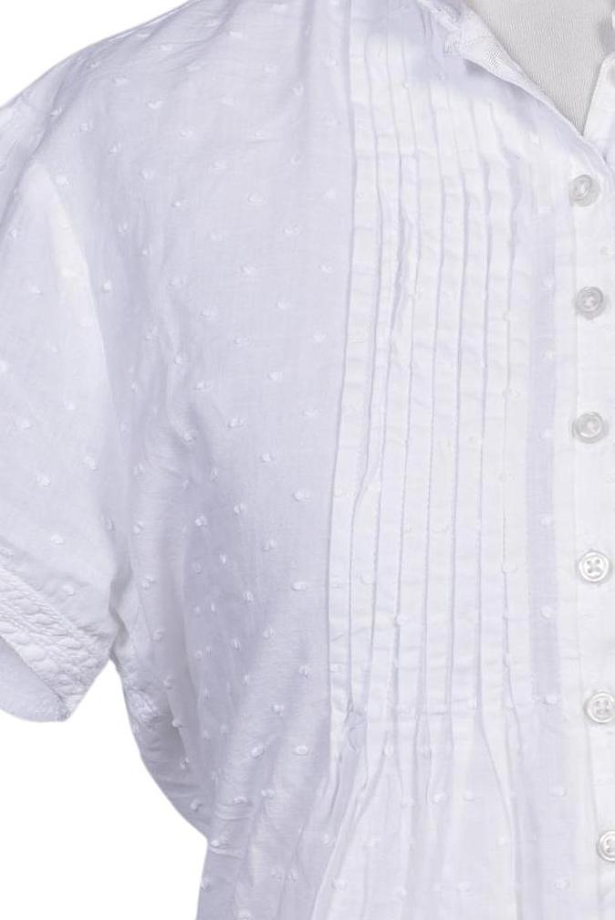 Superdry Women's Blouse White Size S Cotton 5