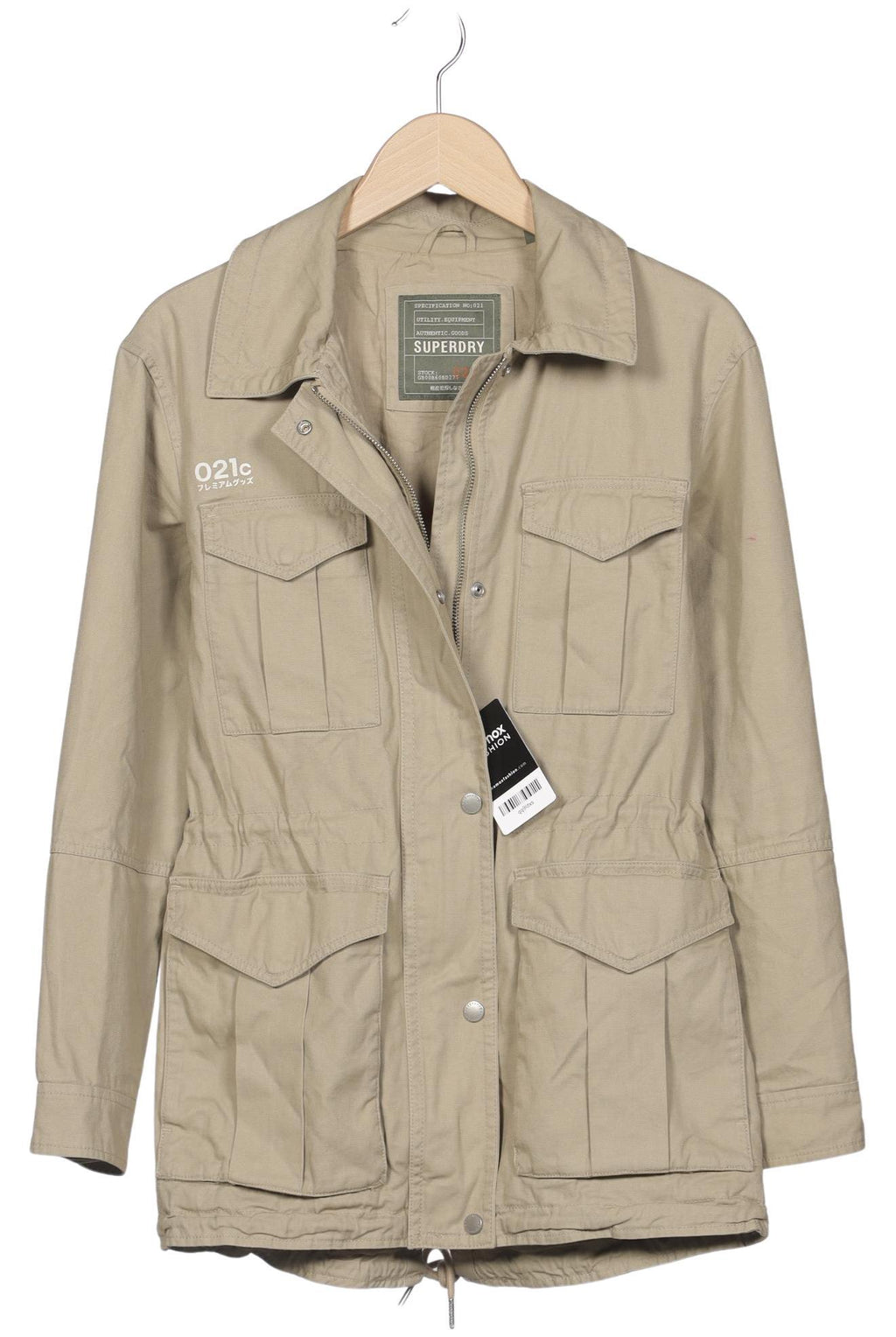 Superdry Women Jacket Beige EU 36 4
