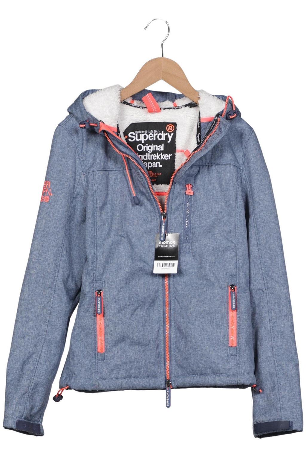 Superdry Women's Jacket Blue Size S Synthetic 8