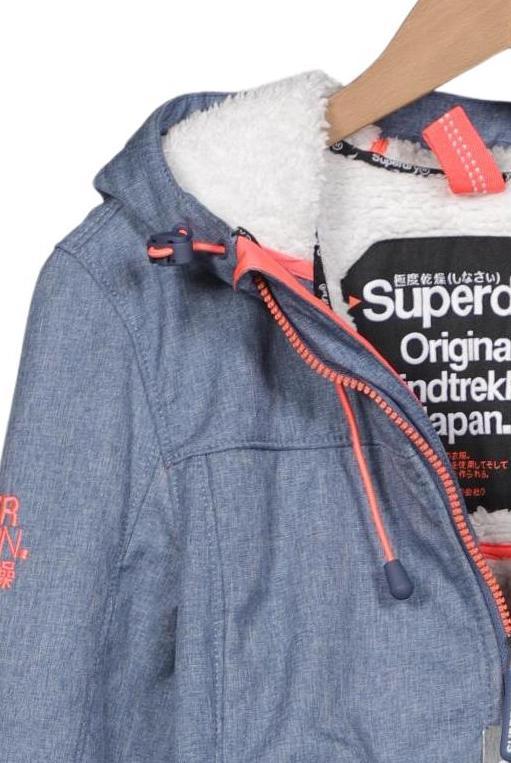 Superdry Women's Jacket Blue Size S Synthetic 10