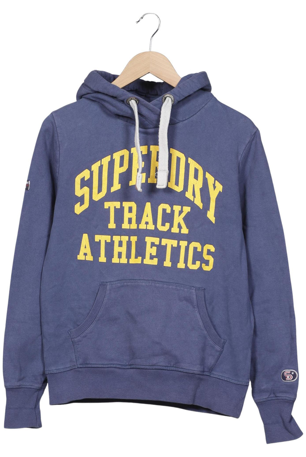 Superdry Women's Hoodie Blue Size L Cotton 2