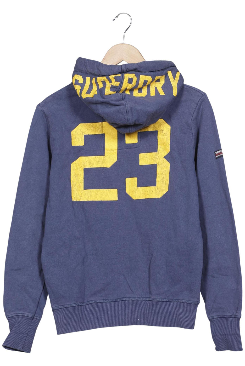 Superdry Women's Hoodie Blue Size L Cotton 3