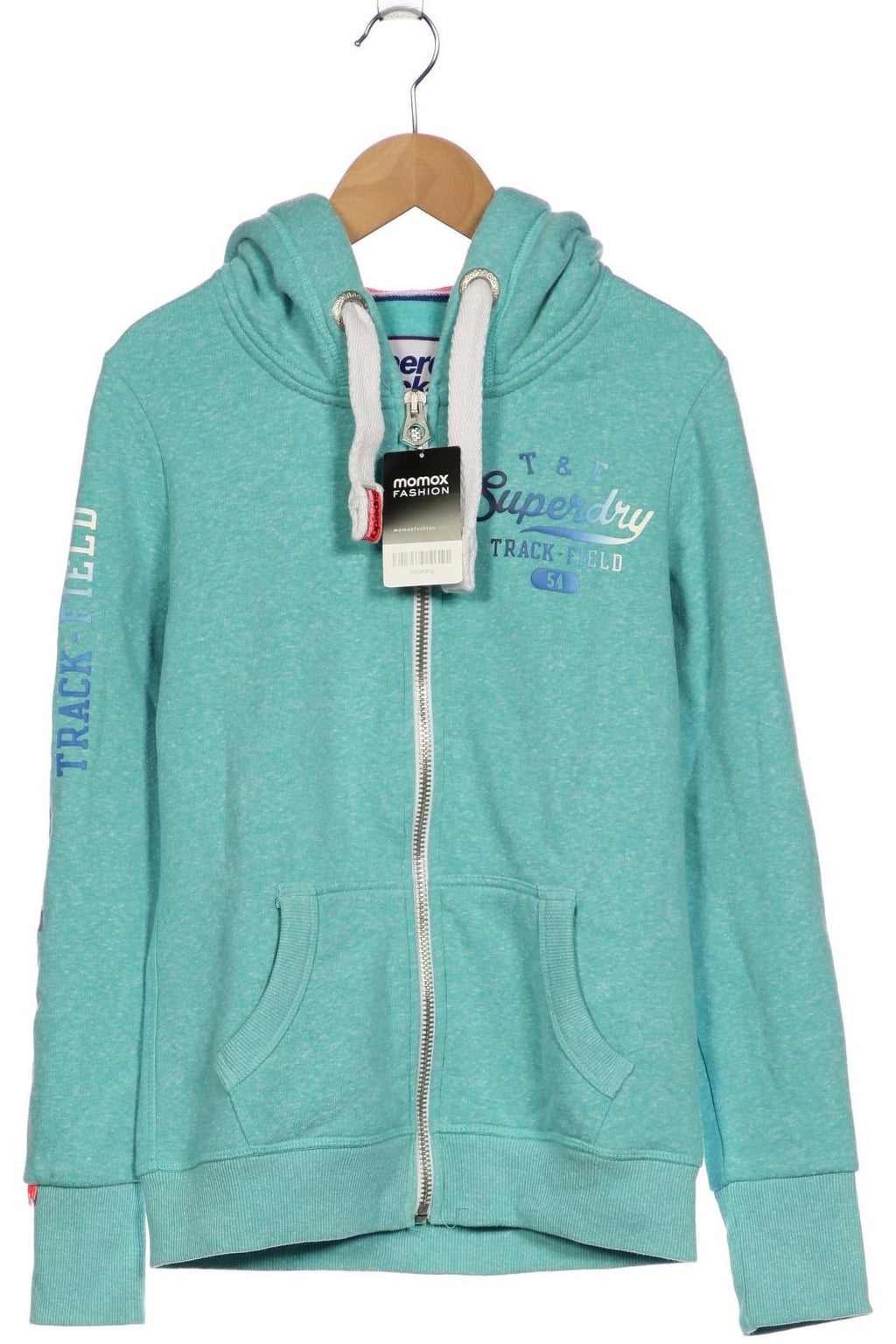 Superdry Women's Hoodie Turquoise EU 38 4