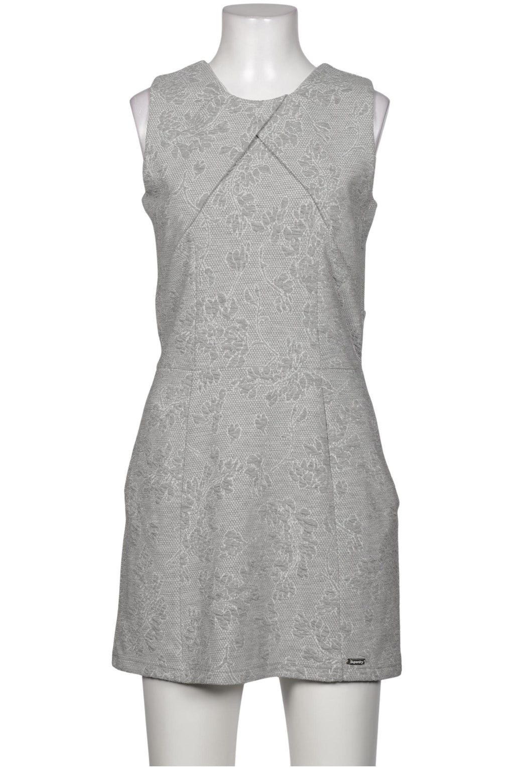 Superdry Damen Kleid Grau Gr. S 10