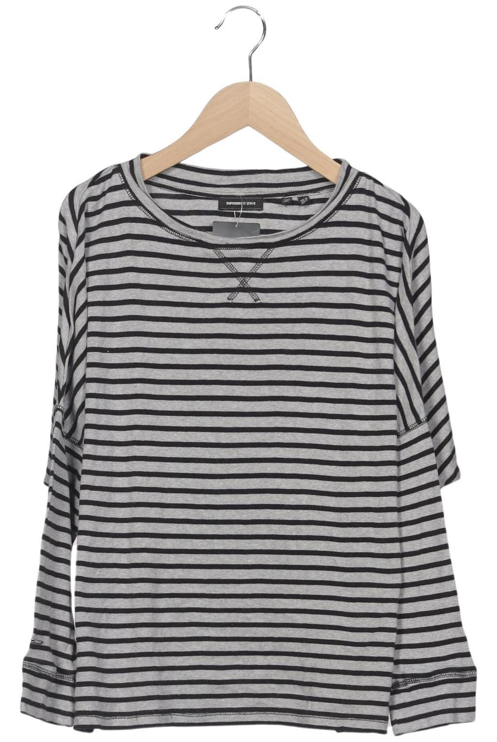 Superdry Damen Langarmshirt Grau EU 40 4