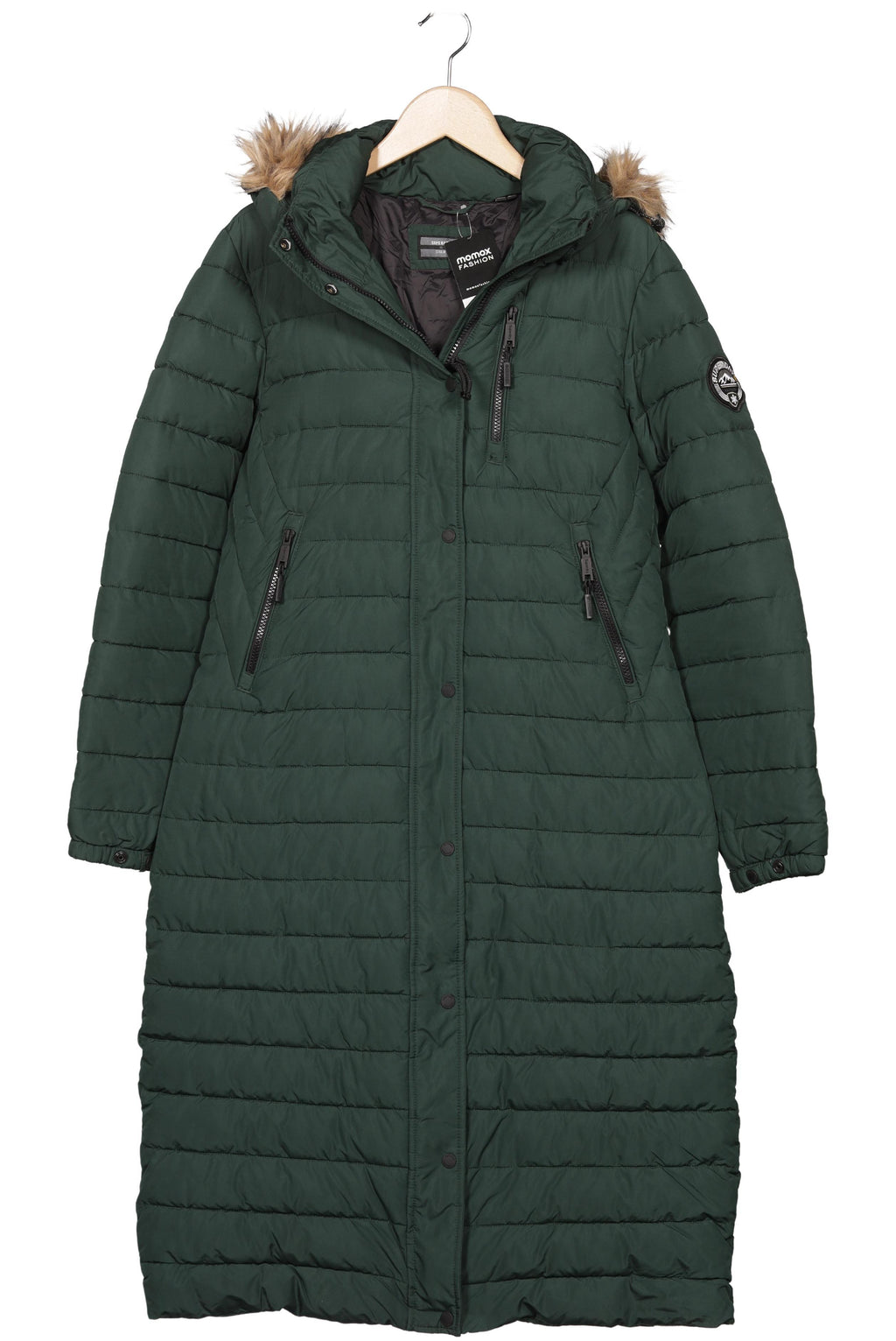 Superdry Women Coat Green EU 42 2