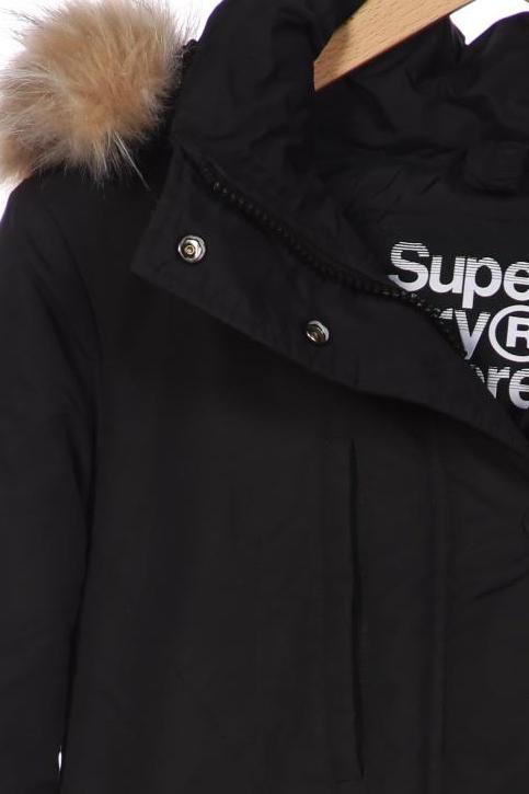 Superdry Damen Mantel Schwarz EU 34 6