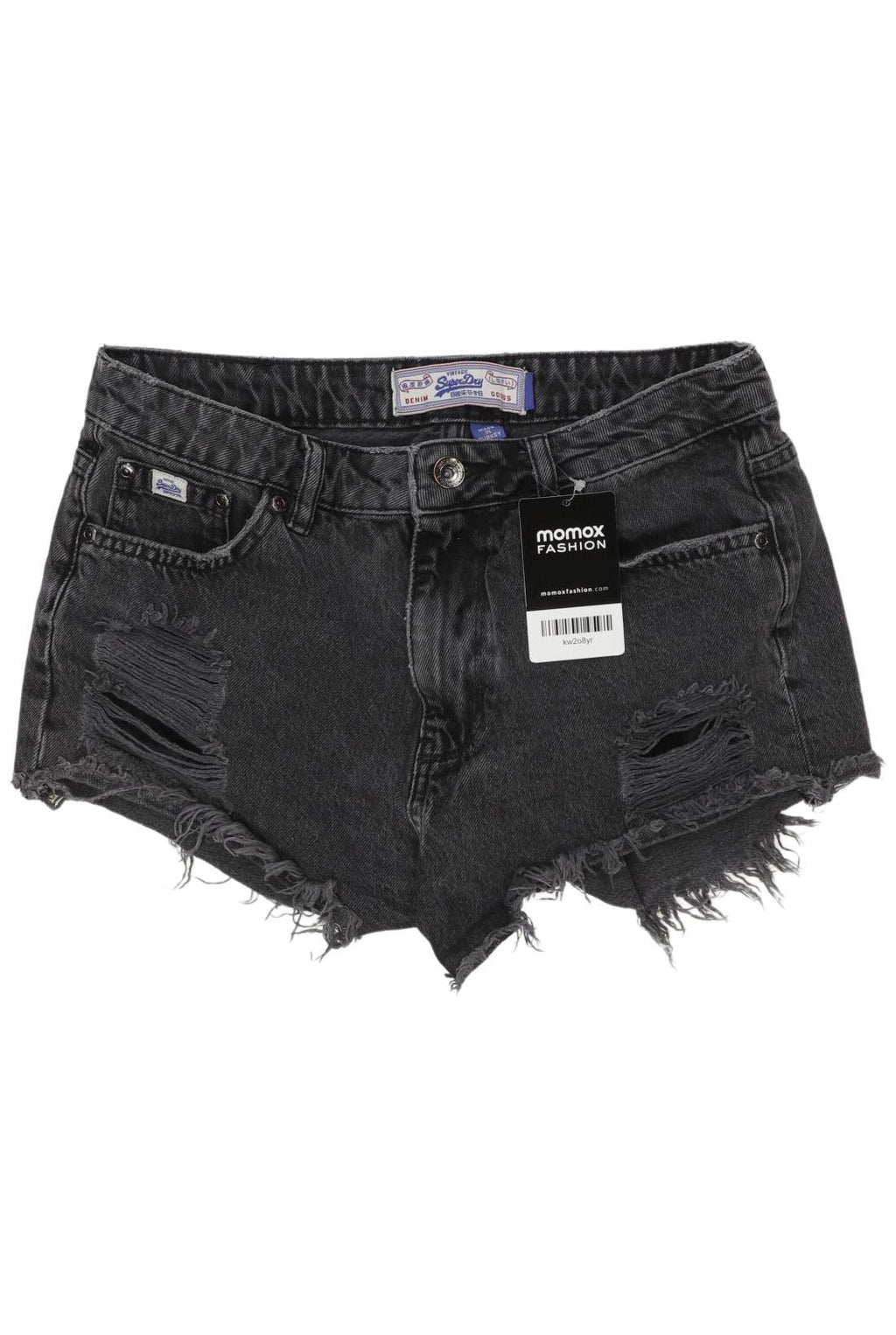 Superdry Shorts Women's Gray W28 Cotton 2