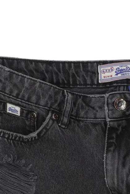Superdry Shorts Women's Gray W28 Cotton 4