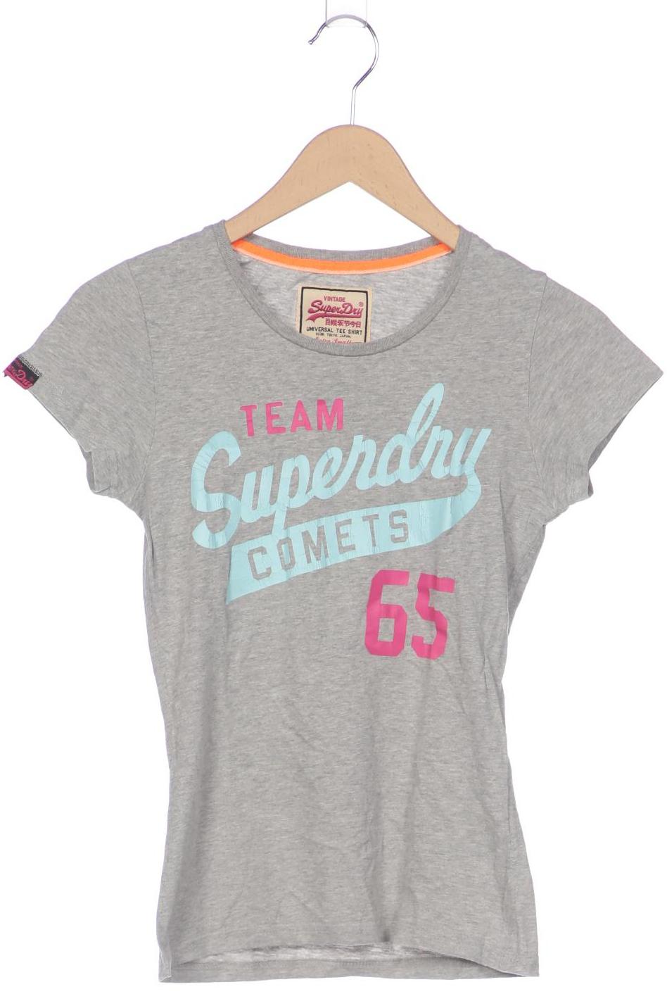 Superdry T-Shirt Gray XS Cotton 4