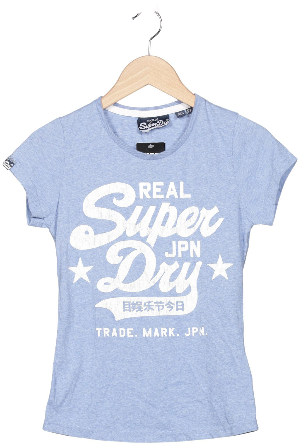 Superdry T-Shirt Women Light Blue EU 36 2