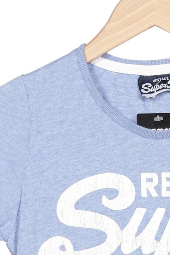 Superdry T-Shirt Women Light Blue EU 36 3