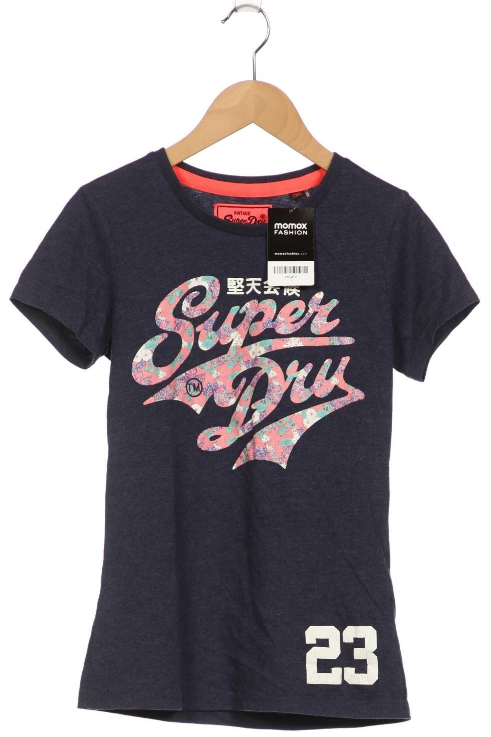 Superdry Women's T-Shirt Navy Size S 10