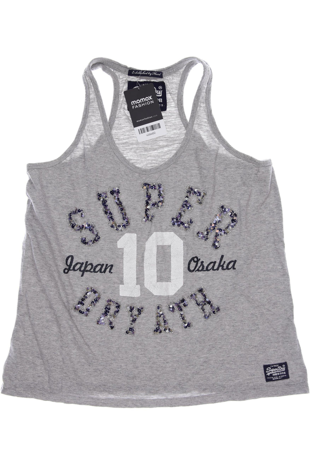 Superdry Top Gray Cotton Size XS 9