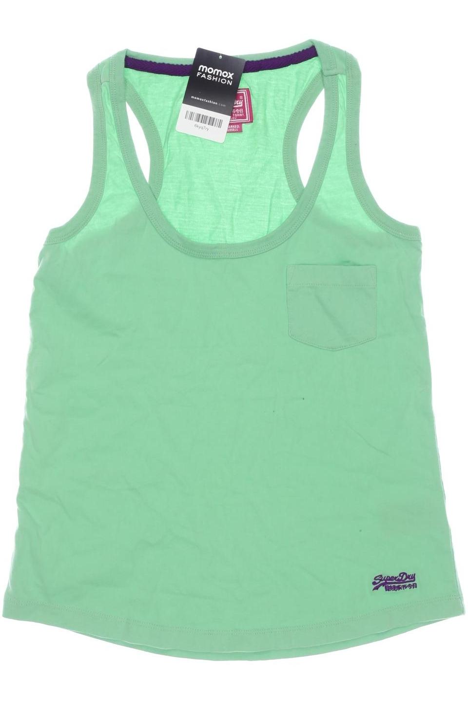 Superdry Women's Top Light Green XS Cotton 3