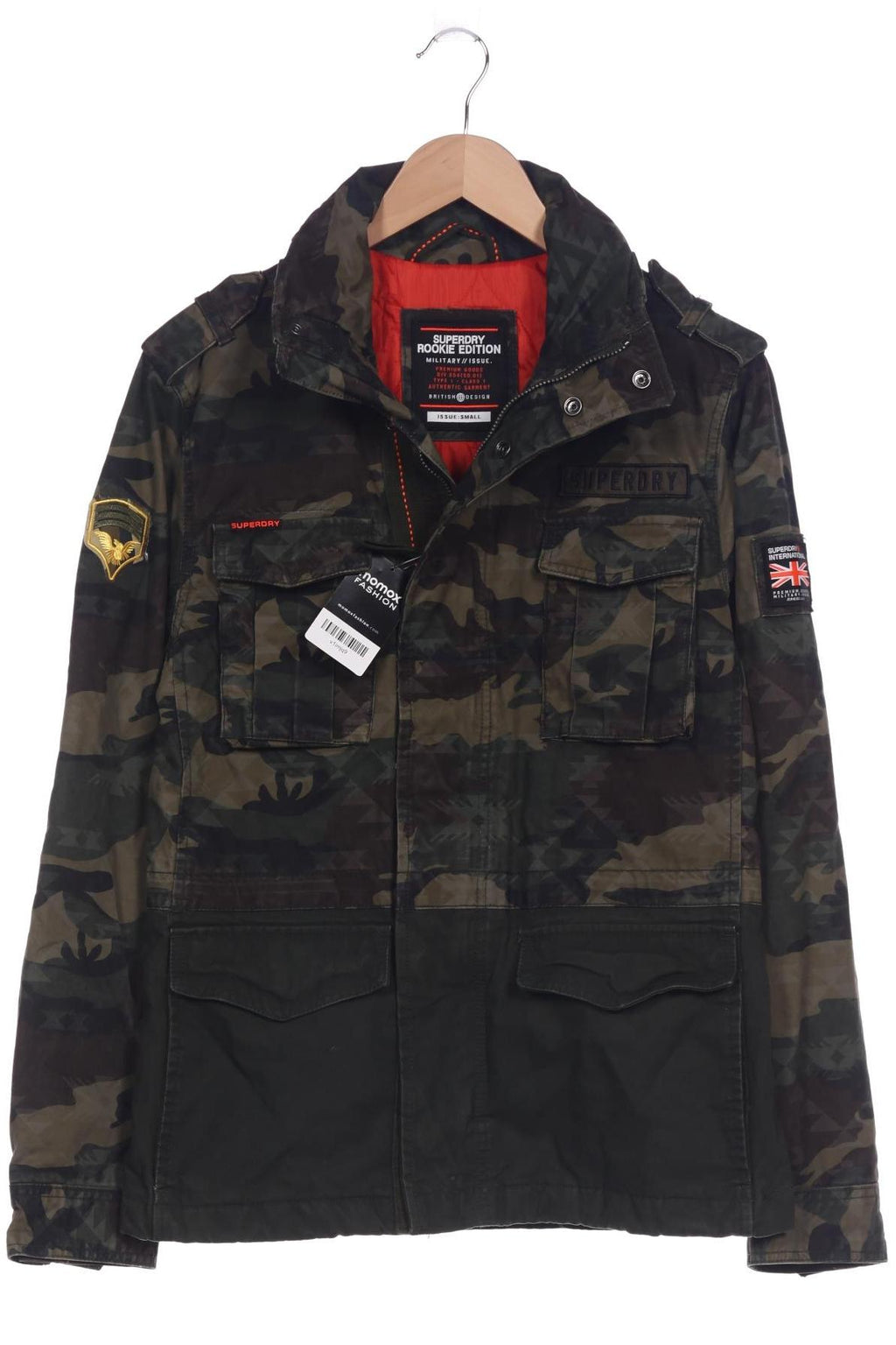 Superdry Men Jacket Green Size S Cotton 7
