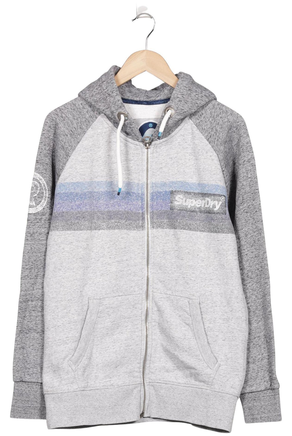Superdry Men Hoodie Gray XL 2