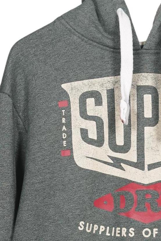 Superdry Men Hoodie Gray XXL 10