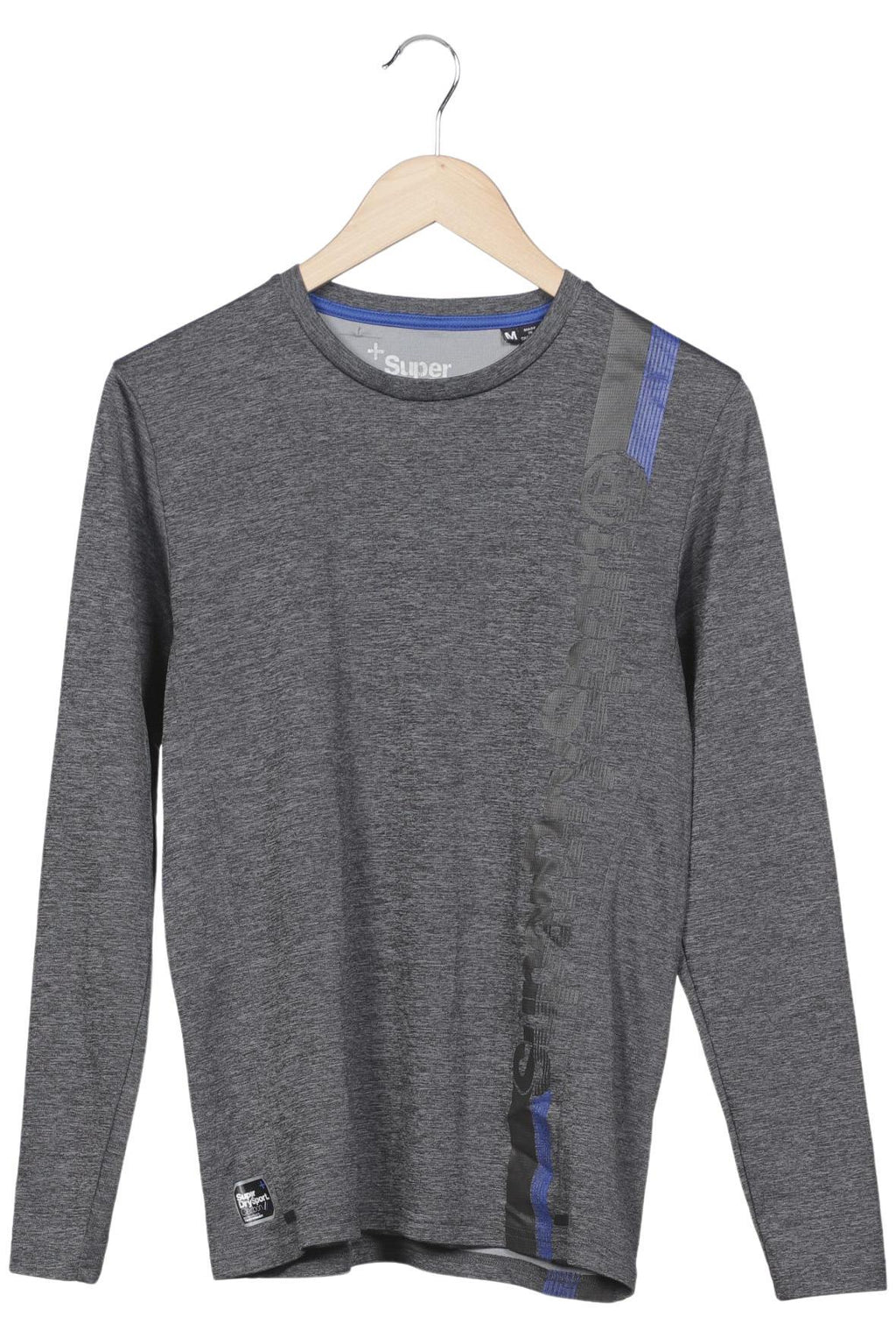 Superdry Men Long Sleeve Shirt Gray M 7