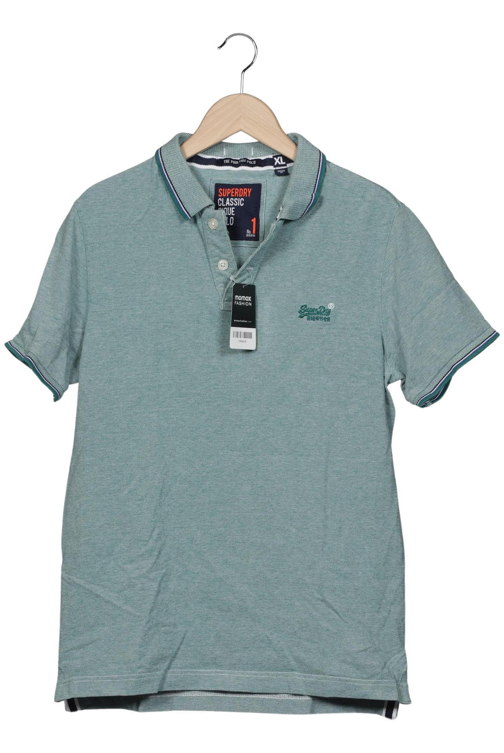 Superdry Herren Poloshirt, Hellgrün, Gr. XL 2