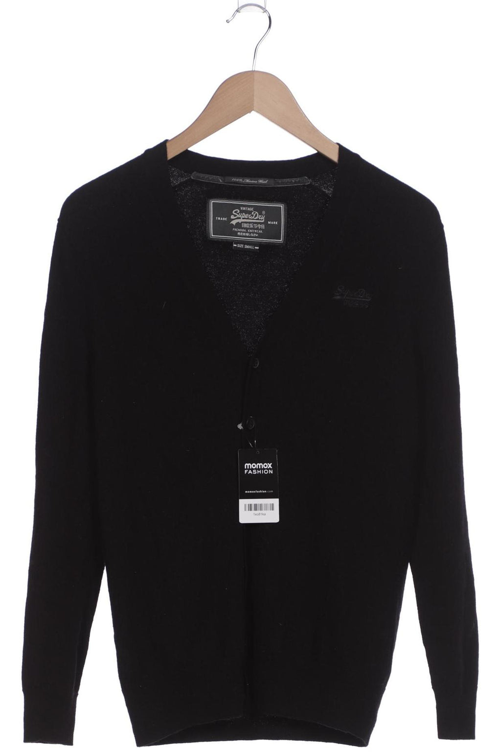 Superdry Knit Jacket Black Size S 4