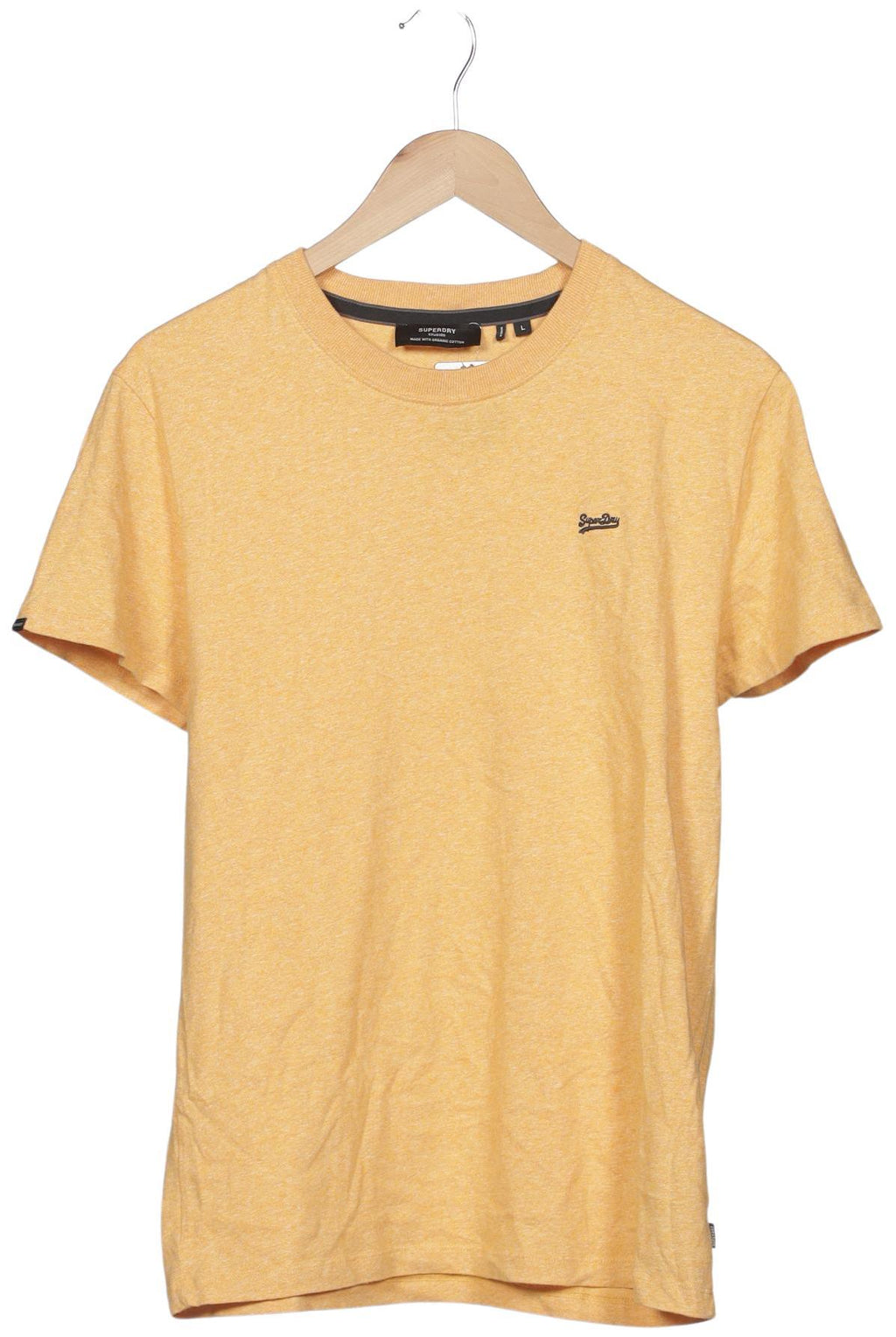 Superdry Herren T-Shirt Gelb L Baumwolle 2