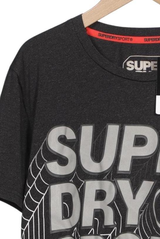 Superdry Men T-Shirt Gray Size S 3