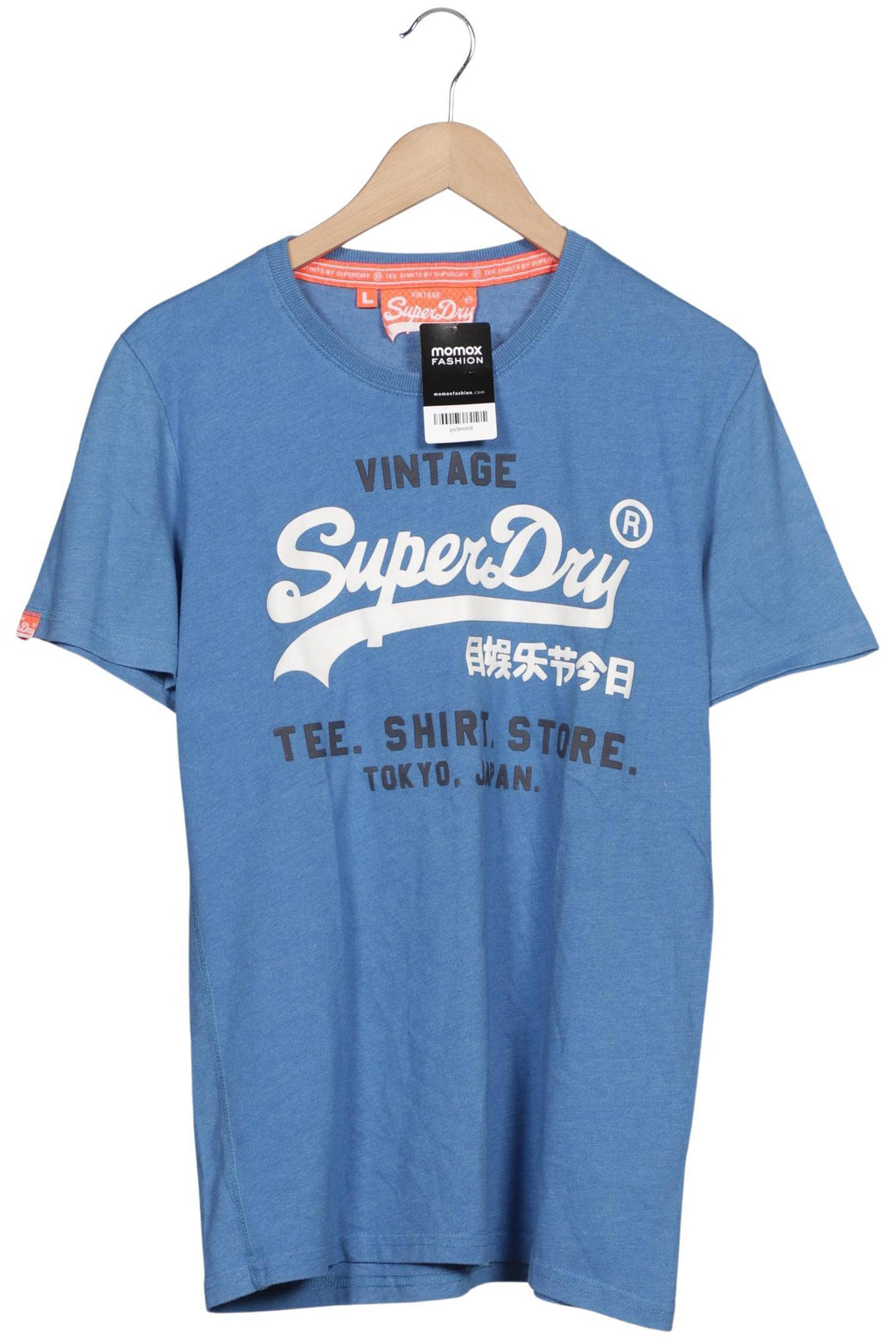 Superdry Herren T-Shirt Hellblau L 4