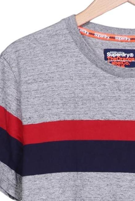 Superdry Men T-Shirt Multicolor Size L Cotton 10