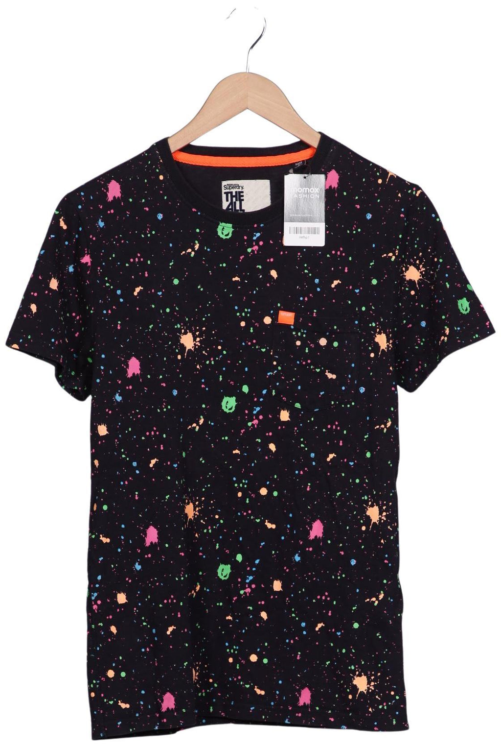Superdry Men T-Shirt Neon Size S Cotton 4