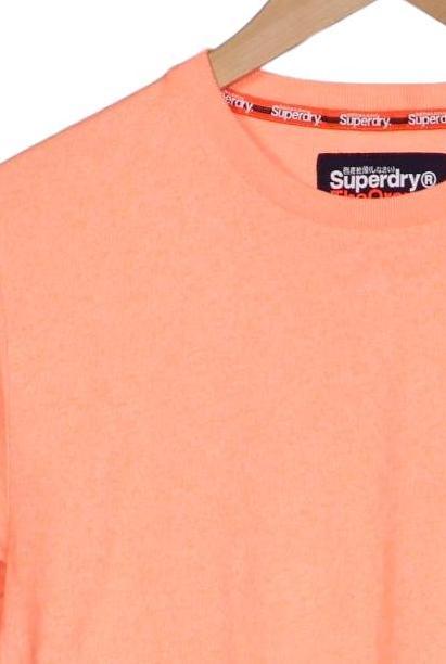 Superdry Men's T-Shirt Orange Size S 3