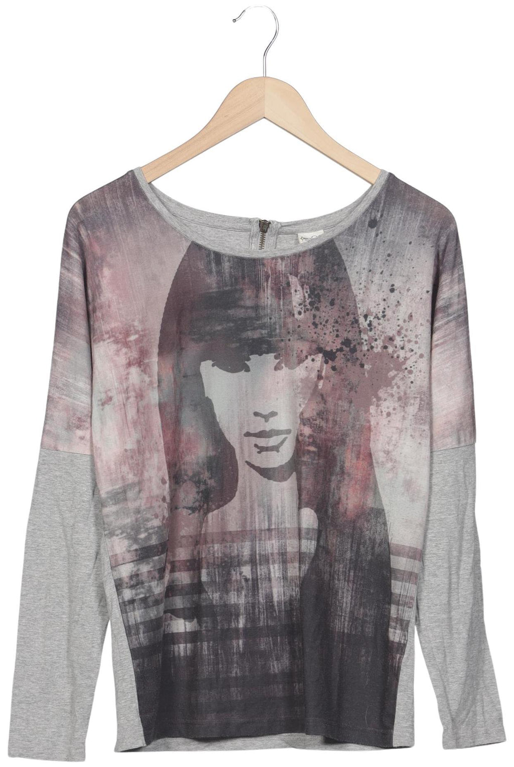 Taifun Long Sleeve Shirt Gray M 9