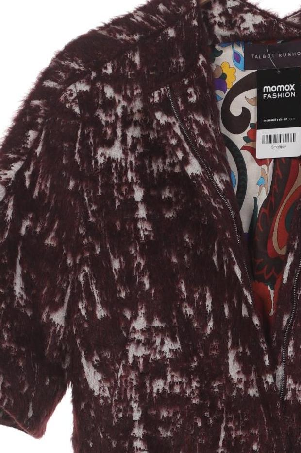 Talbot Runhof Women Coat Bordeaux EU 34 6