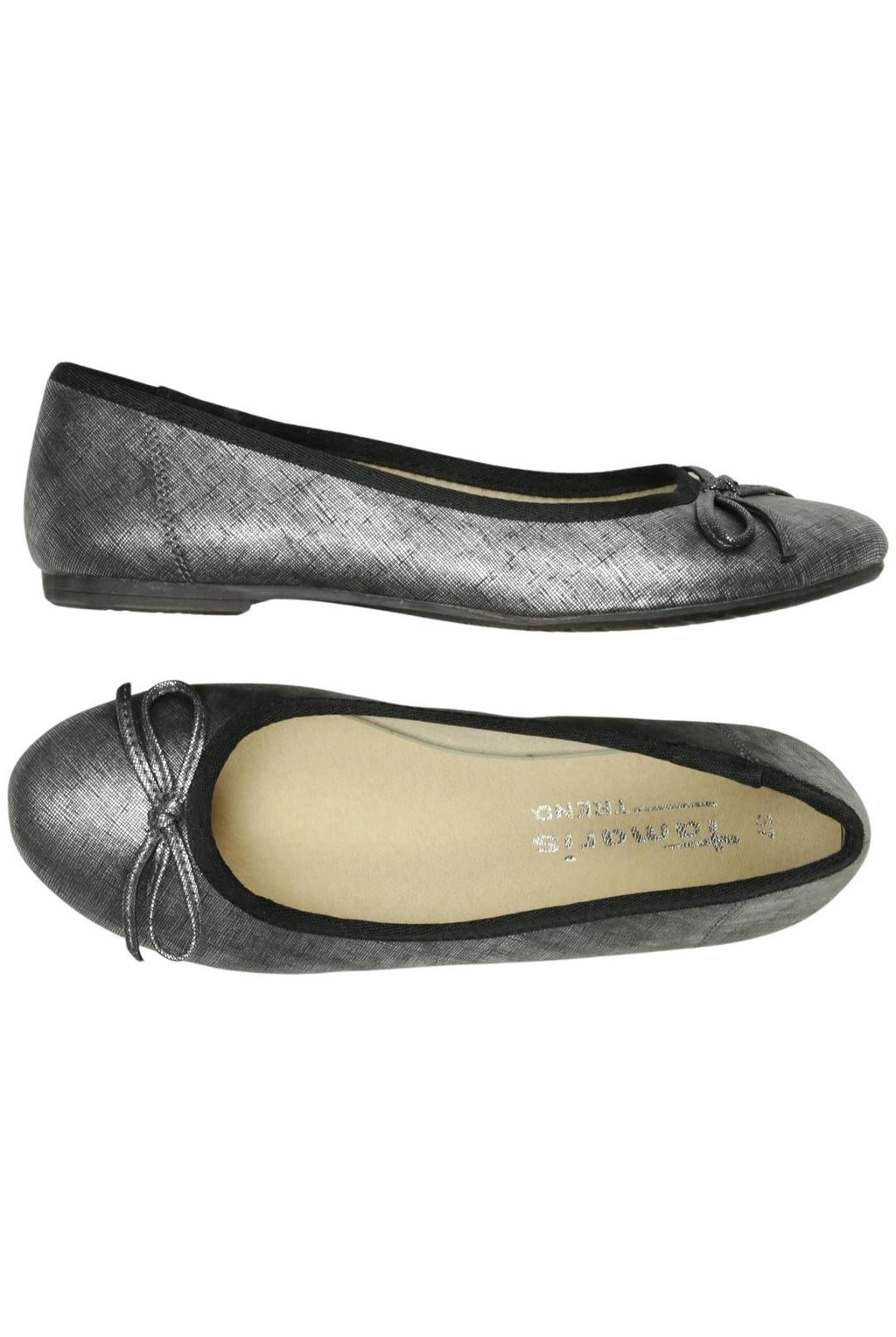 Tamaris Ballerina Gray EU 37 Synthetic Leather 2